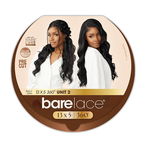 Sensationnel Bare Lace Glueless Lace Frontal Wig - 13x5 360 UNIT 2 - 100% Human Hair Blend