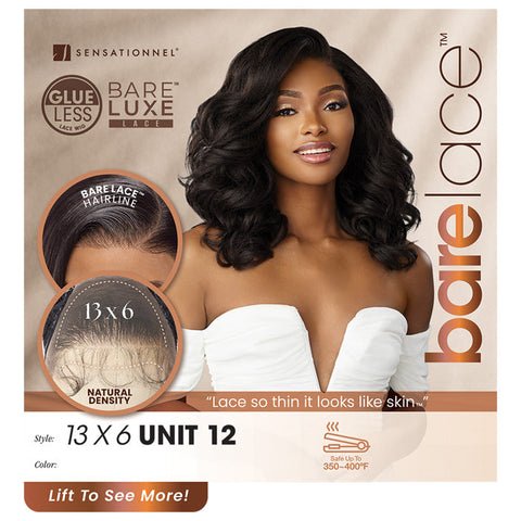 Sensationnel Bare Luxe Glueless 13x6 Lace Front Wig - 13X6 UNIT 12