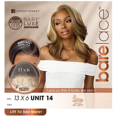 Sensationnel Bare Lace Glueless 13x6 Lace Front Wig - 13x6 UNIT 14