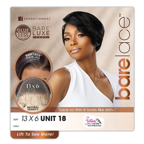 Sensationnel Bare Lace Glueless 13x6 Lace Front Wig - 13x6 UNIT 18