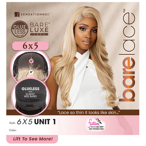 Sensationnel Bare Luxe Glueless 6x5 Lace Front Wig - 6x5 UNIT 1