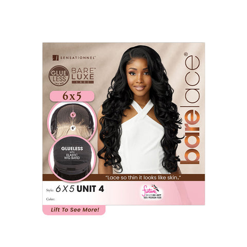 Sensationnel Bare Luxe Glueless 6x5 Lace Front Wig - 6x5 UNIT 4