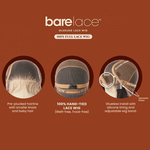 Sensationnel Bare Lace Glueless Human Hair Blend 100% Full Lace Wig - FULL LACE UNIT 2