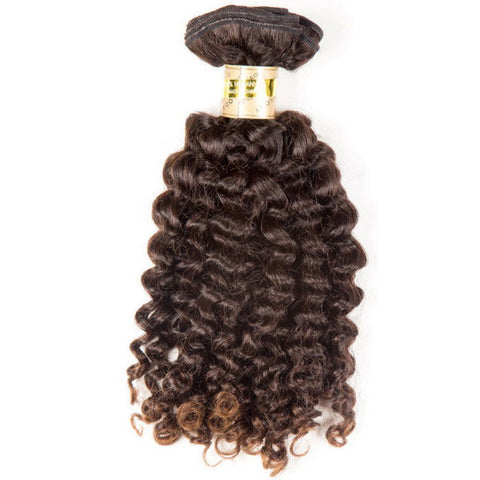 Bohyme Birth Remi 100% Unprocessed Virgin Human Hair Weave - TIGHT CURLS 14" (Machine Tied)