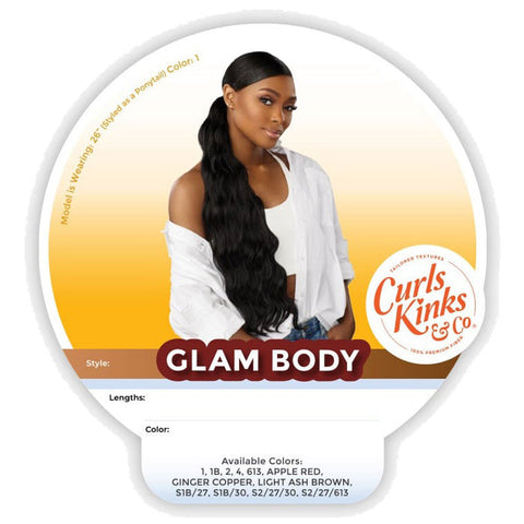 Sensationnel Curls Kinks & Co Weave - GLAM BODY 18"/26"