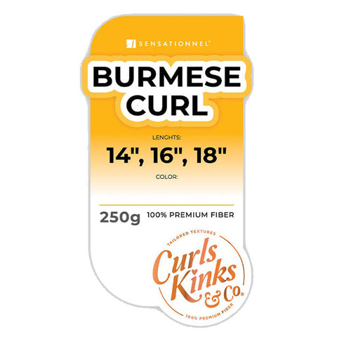 Sensationnel Curls Kinks Weaves Multi - BURMESE CURL 14"/16"/18"