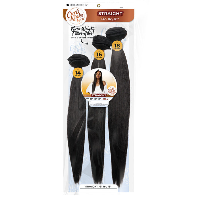 Sensationnel Curls Kinks Weaves Multi - STRAIGHT 14"16"18 / 18"20"22"