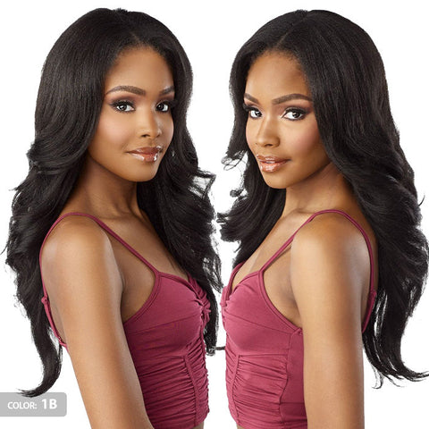 Sensationnel Curls Kinks V-Part Wig Glueless HD Lace Part Wig - V-UNIT 2