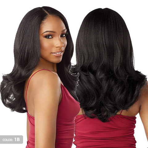 Sensationnel Curls Kinks V-Part Wig Glueless HD Lace Part Wig - V-UNIT 3