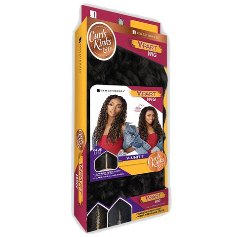 Sensationnel Curls Kinks Glueless V-Part Wig - V-UNIT 7