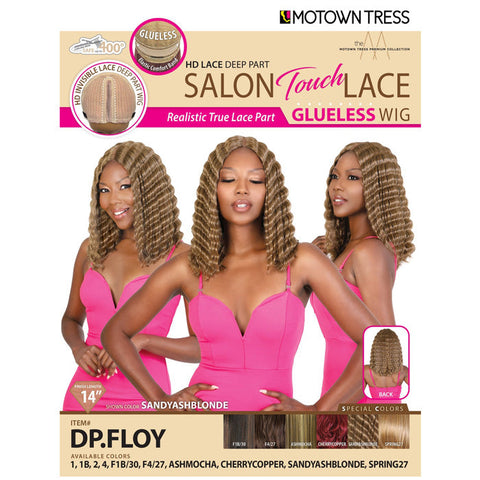 Motown Tress Salon Touch Lace Glueless HD Lace Part Wig - DP.FLOY