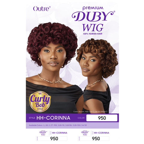 Outre Duby Wig 100% Human Hair Full Wig - HH-CORINNA