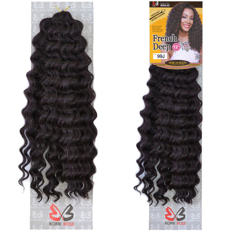 Bobbi Boss African Roots Crochet Braid FRENCH DEEP 12 Inch