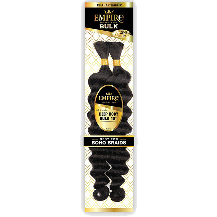 Sensationnel Empire 100% Human Hair Braids - DEEP BODY BULK 18"/22"