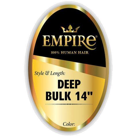 Sensationnel Empire 100% Human Hair Braids Bulk - DEEP BULK 14"