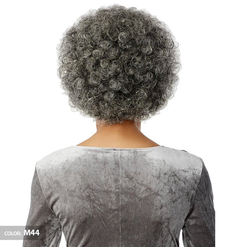 Sensationnel Empire Wig Salt & Pepper 100% Human Hair Full Wig - BLISS