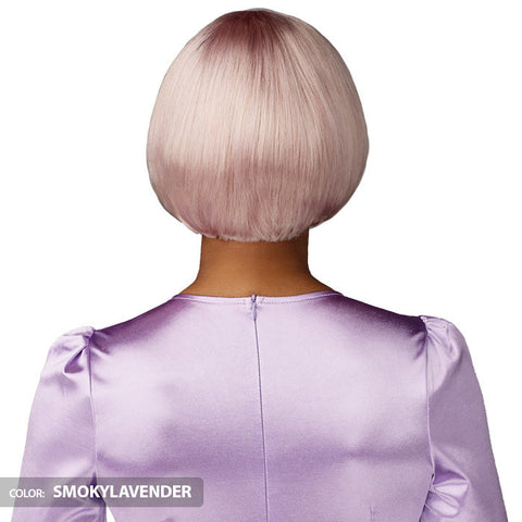 Sensationnel Empire Bob Collection with Bangs Full Wig - BUBBLE CUT - 100% Human Hair