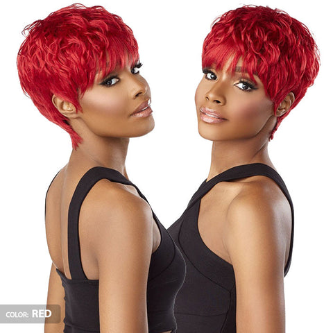 Sensationnel Empire Wig Salt & Pepper 100% Human Hair Full Wig - KORI