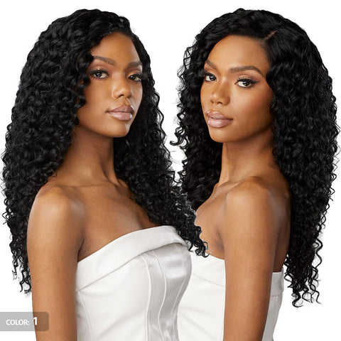 Sensationnel Empire  Wet & Wavy 100% Human Hair Weave - DEEP - 3 Packs Multi-Length