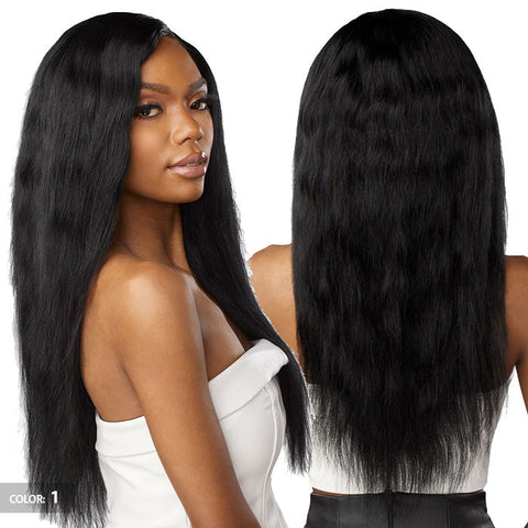 Sensationnel Empire  Wet & Wavy 100% Human Hair Weave - DEEP - 3 Packs Multi-Length