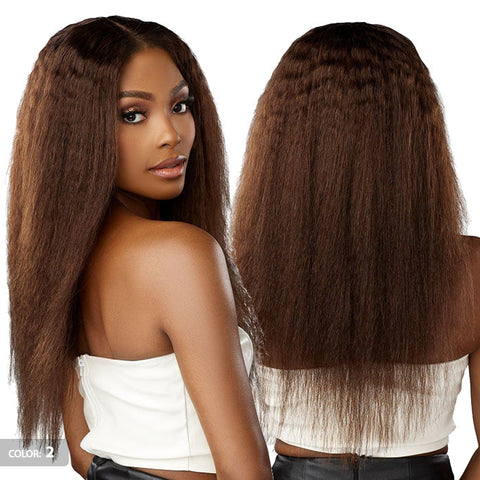 Sensationnel Empire  Wet & Wavy 100% Human Hair Weave - KINKY CURLY - 3 Packs Multi-Length