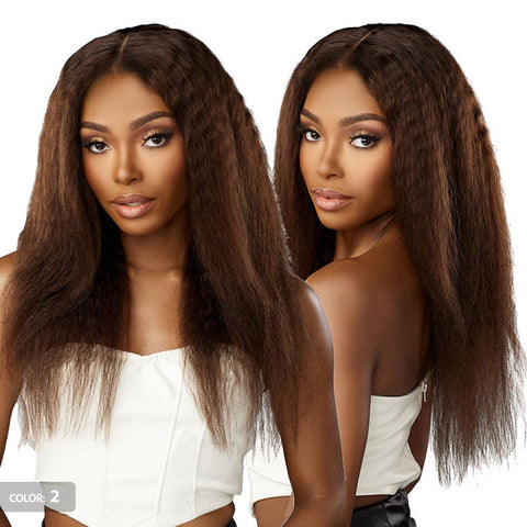Sensationnel Empire  Wet & Wavy 100% Human Hair Weave - KINKY CURLY - 3 Packs Multi-Length