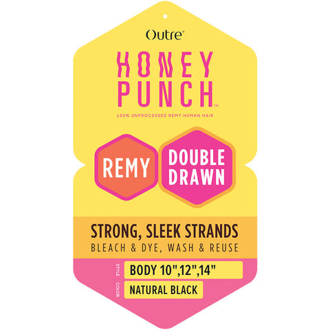 Outre Honey Punch Double Drawn 100% Unprocessed Remy Human Hair - BODY MULTI