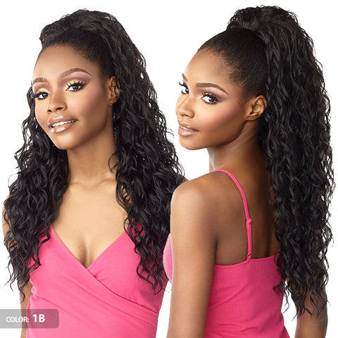 Sensationnel Instant Weave Drawstring Cap Up-Do Half Wig - IWD 9