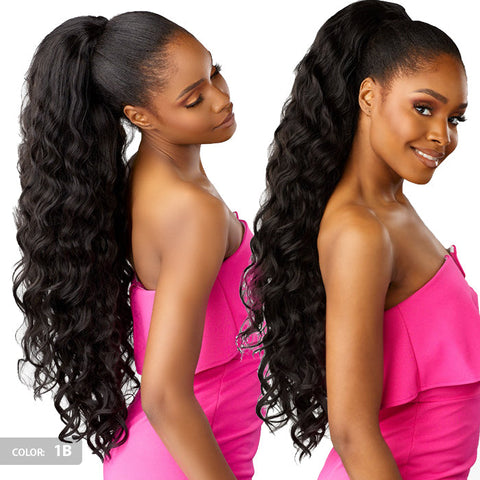 Instant Weave By Sensationnel Drawstring Cap Half Wig - IWD 24