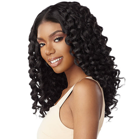 Sensationnel Curls Kinks Textured Glueless HD Lace Front Wig - Y-PART KINKY ROD CURL 18" - Kinky Edges