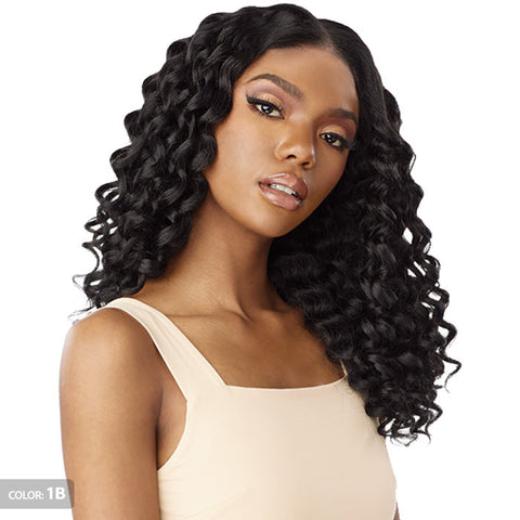Sensationnel Curls Kinks Textured Glueless HD Lace Front Wig - Y-PART KINKY ROD CURL 18" - Kinky Edges