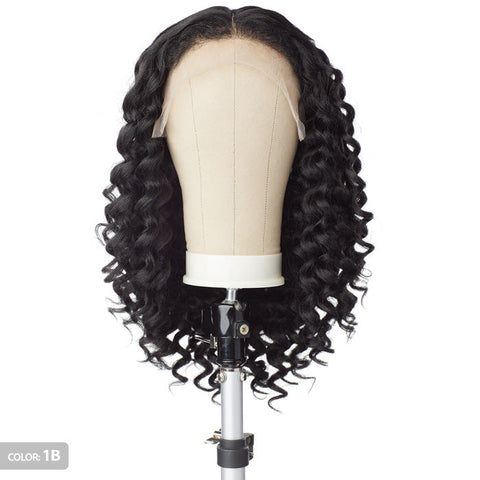 Sensationnel Curls Kinks Textured Glueless HD Lace Front Wig - Y-PART KINKY ROD CURL 18" - Kinky Edges