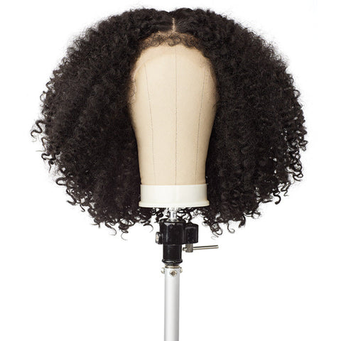 Sensationnel Curls Kinks Textured Lace Kinky Edges Glueless Y-Part HD Lace Front Wig - KINKY ZIGZAG CURLS 14"