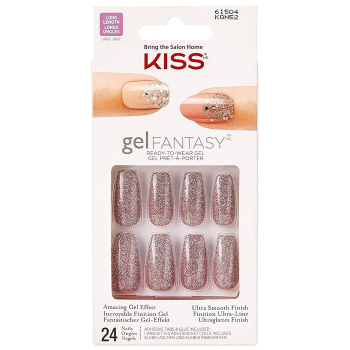 Kiss Gel Fantasy Nails 24PCS