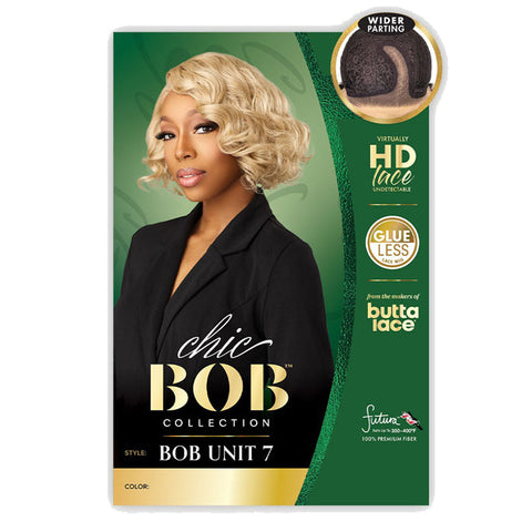 Sensationnel Butta Lace Chic Bob Glueless HD Lace Front Wig - BOB UNIT 7
