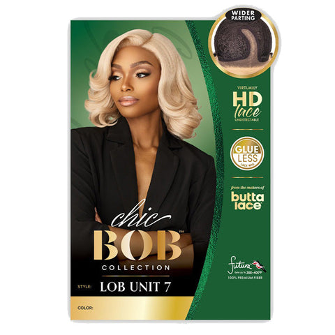 Sensationnel Butta Lace Chic Bob Glueless HD Lace Front Wig - LOB UNIT 7