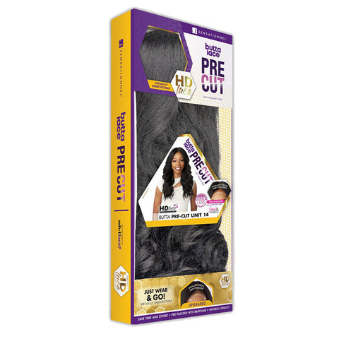 Sensationnel Butta Lace Pre-Cur Glueless HD Lace Front Wig - PRE-CUT UNIT 14