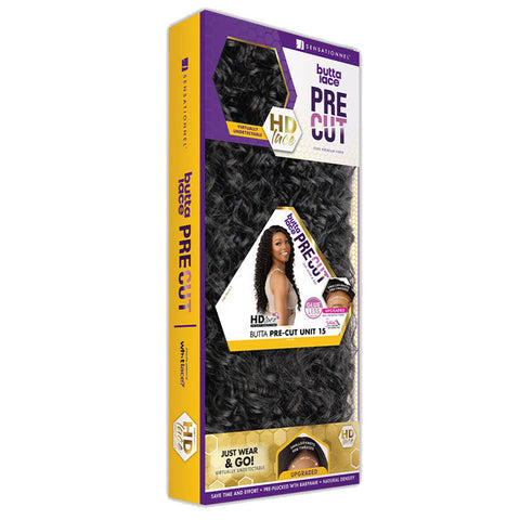 Sensationnel Butta Lace Glueless Pre-Cut HD Lace Front Wig - BUTTA PRE-CUT UNIT 15
