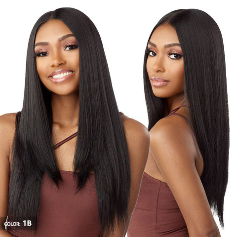 Sensationnel What Lace Human Hair Blend 13X6 HD Lace Front Wig - MARIELLA 26"