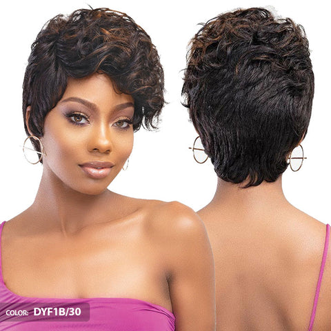 Janet Collection Lavish 100% Virgin Human Hair Full Wig - RILEY