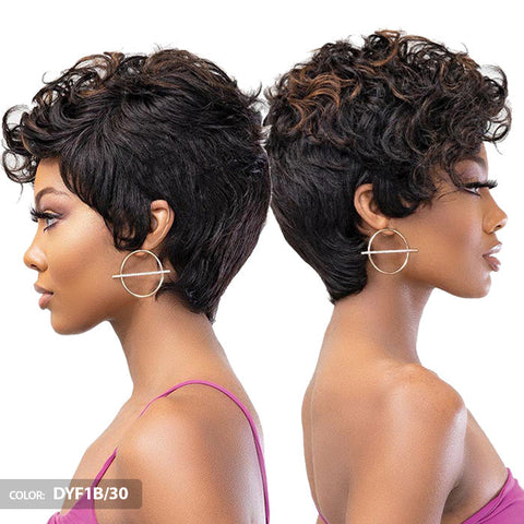 Janet Collection Lavish 100% Virgin Human Hair Full Wig - RILEY