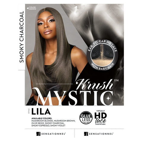 Sensationnel Shear Muse Mystic Krush Glueless HD Lace Front Wig - LILA