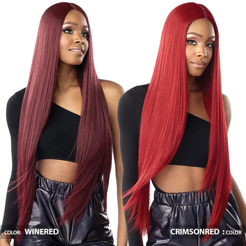 Sensationnel Empress Shear Muse HD Deep Parting Lace Front Wig - SALISHA - Red Krush