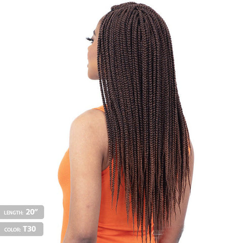 Mayde Beauty Pre-Looped Crochet - BOX BRAID 14"/16"/18"20" 3X