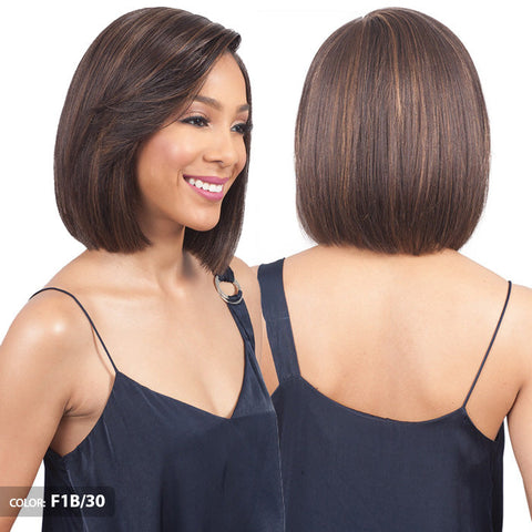 Bobbi Boss 100% Human Hair HD 5" Deep Part Lace Front Wig - MHLF405 FLORA