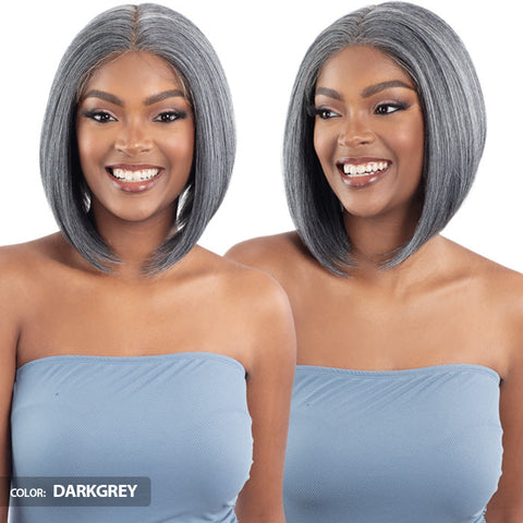 Model Model Miss Divine Human Hair Blend Glueless HD Lace Front Wig - GAIA