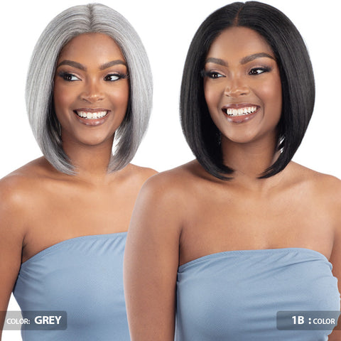 Model Model Miss Divine Human Hair Blend Glueless HD Lace Front Wig - GAIA