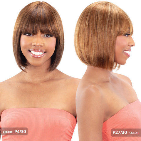 Model Model Premium Nude Brazilian Natural 100% Human Hair Full Wig - LENORA