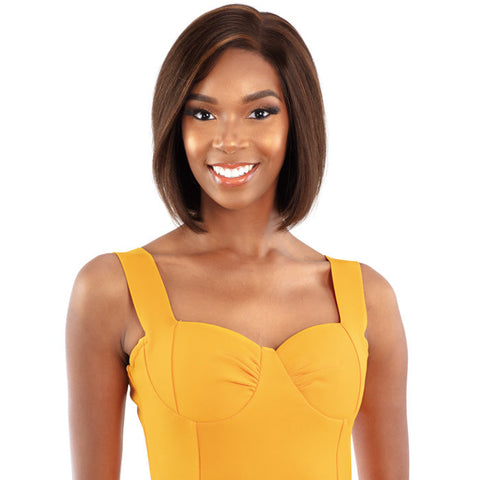 Model Model Dream Weaver 100% Human Hair Glueless 5" HD Lace Part Wig  - STRAIGHT BOB 10"