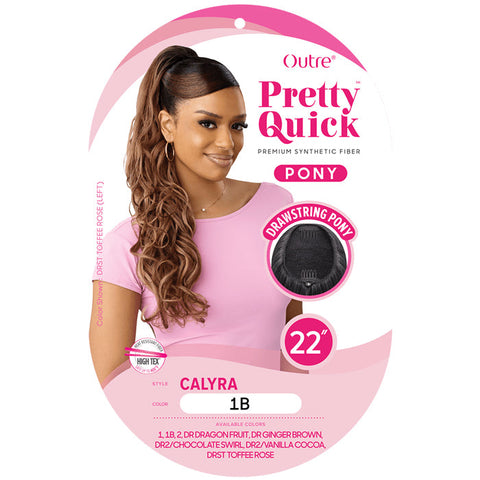 Pretty Quick By Outre Drawstring Ponytail - CALYRA